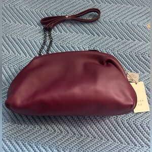 A New day Deep Burgundy Shoulder Bag